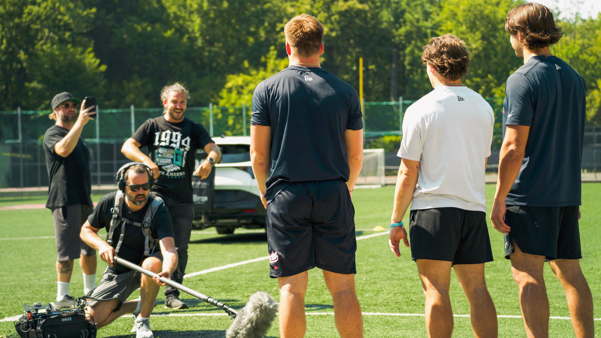 Coulisses du tournage — KIA × Alouettes de Montréal
